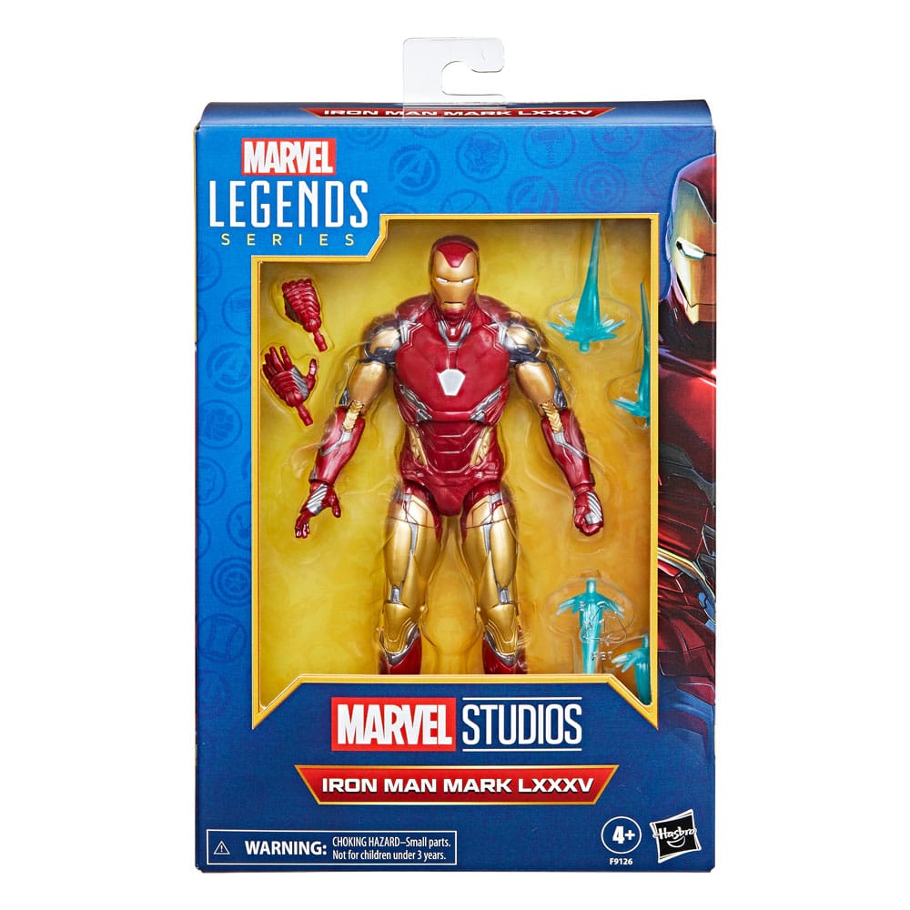 Figura hasbro marvel legends series iron man mark lxxxv