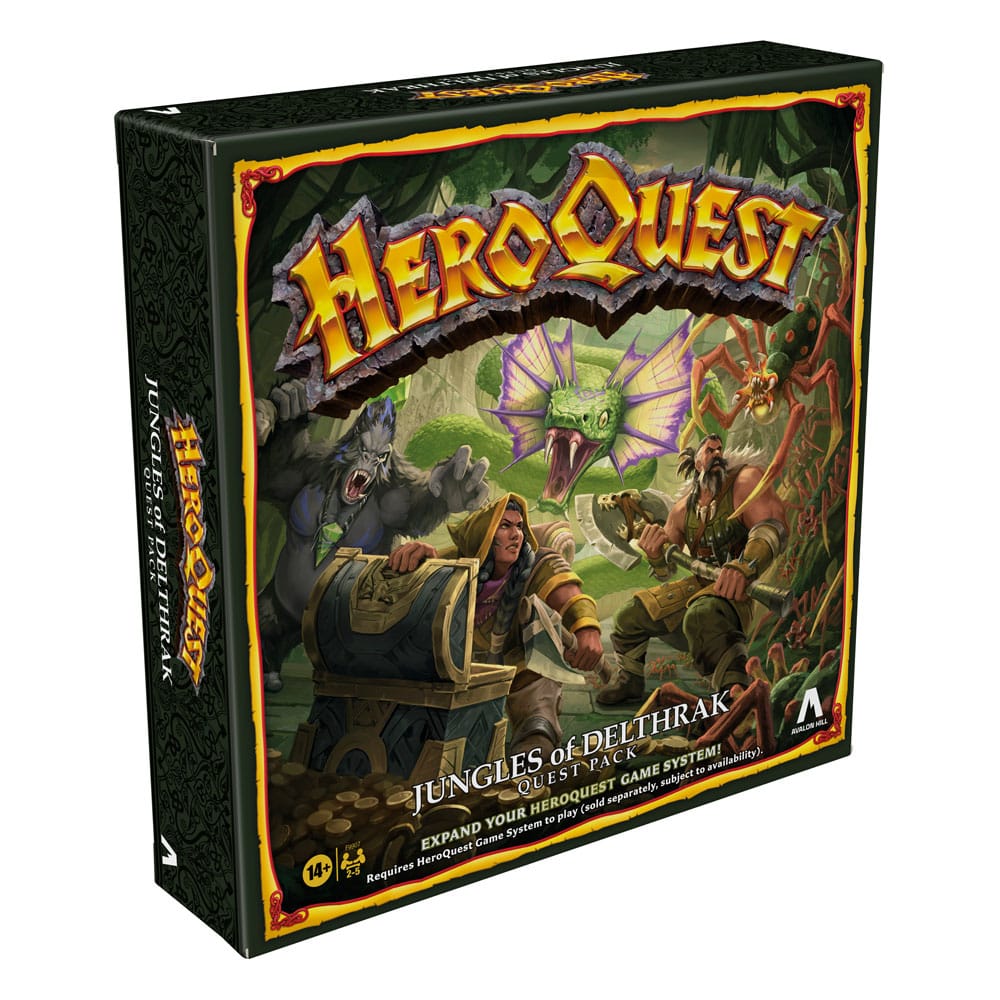 HeroQuest Expansión del Juego de Mesa Jungles of Delthrak Pack de Misión *Edición Inglés* Frikytopia