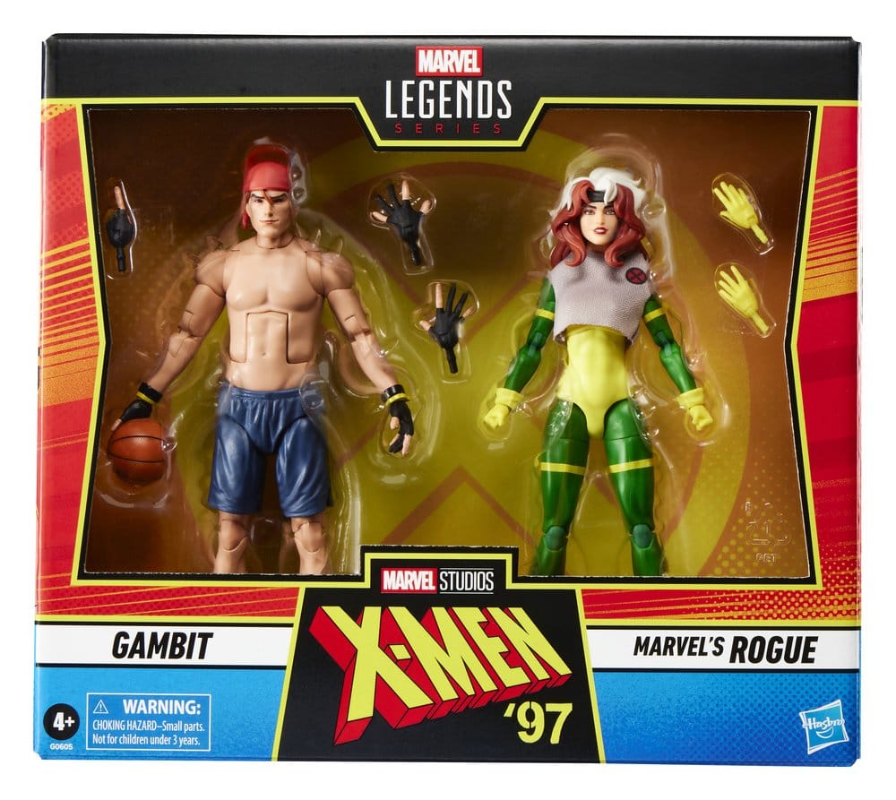 X-Men '97 Marvel Legends Pack de 2 Figuras Gambit & Marvel's Rogue 15 cm