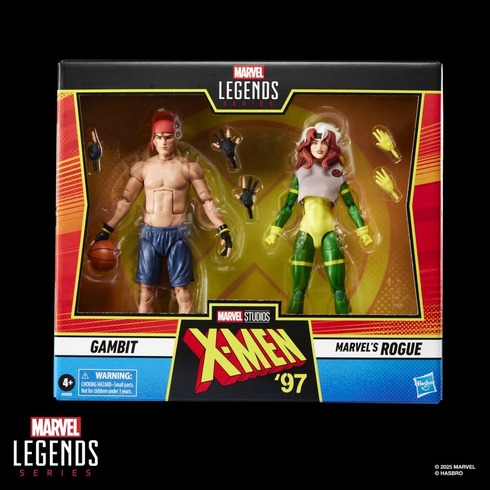 X-Men '97 Marvel Legends Pack de 2 Figuras Gambit & Marvel's Rogue 15 cm
