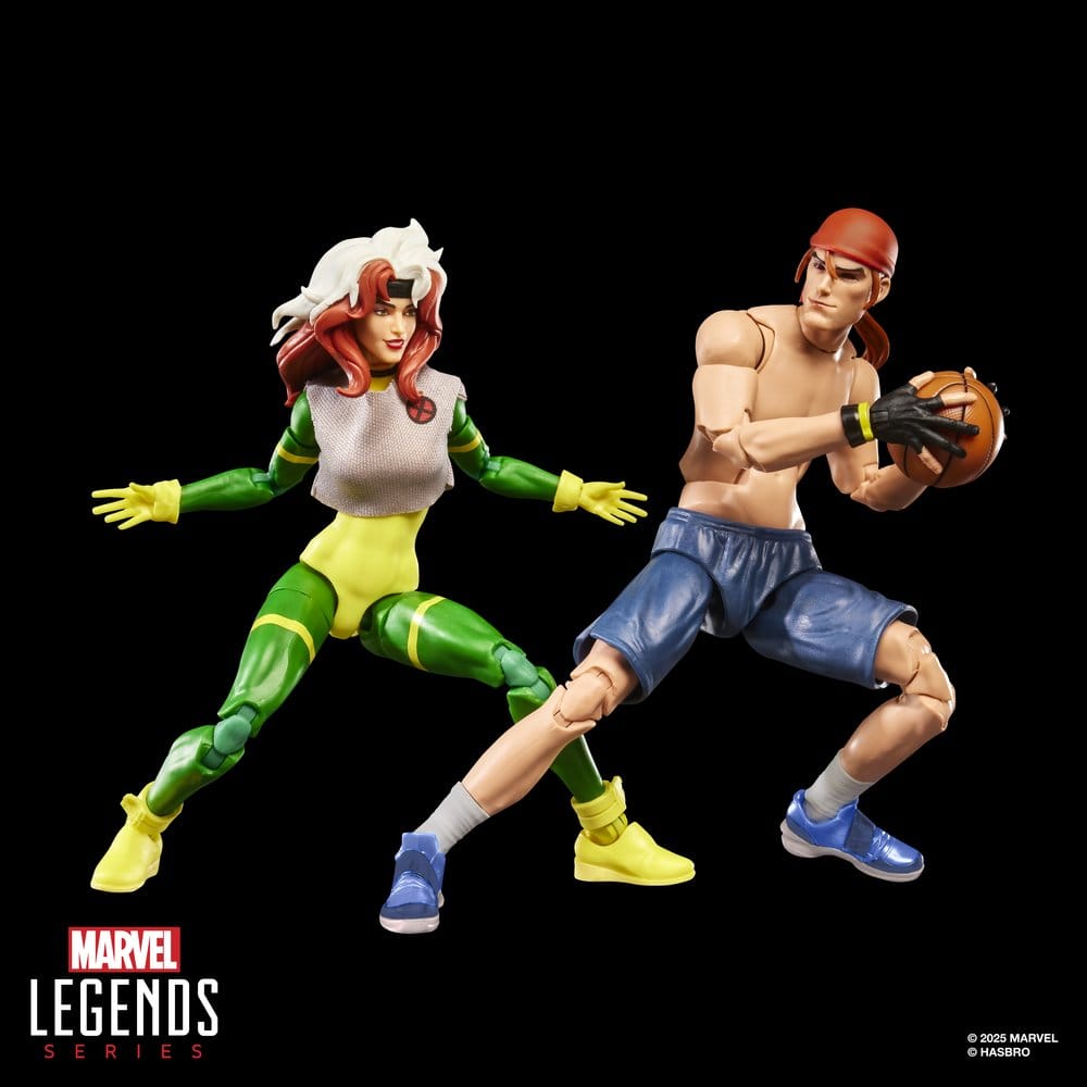 X-Men '97 Marvel Legends Pack de 2 Figuras Gambit & Marvel's Rogue 15 cm