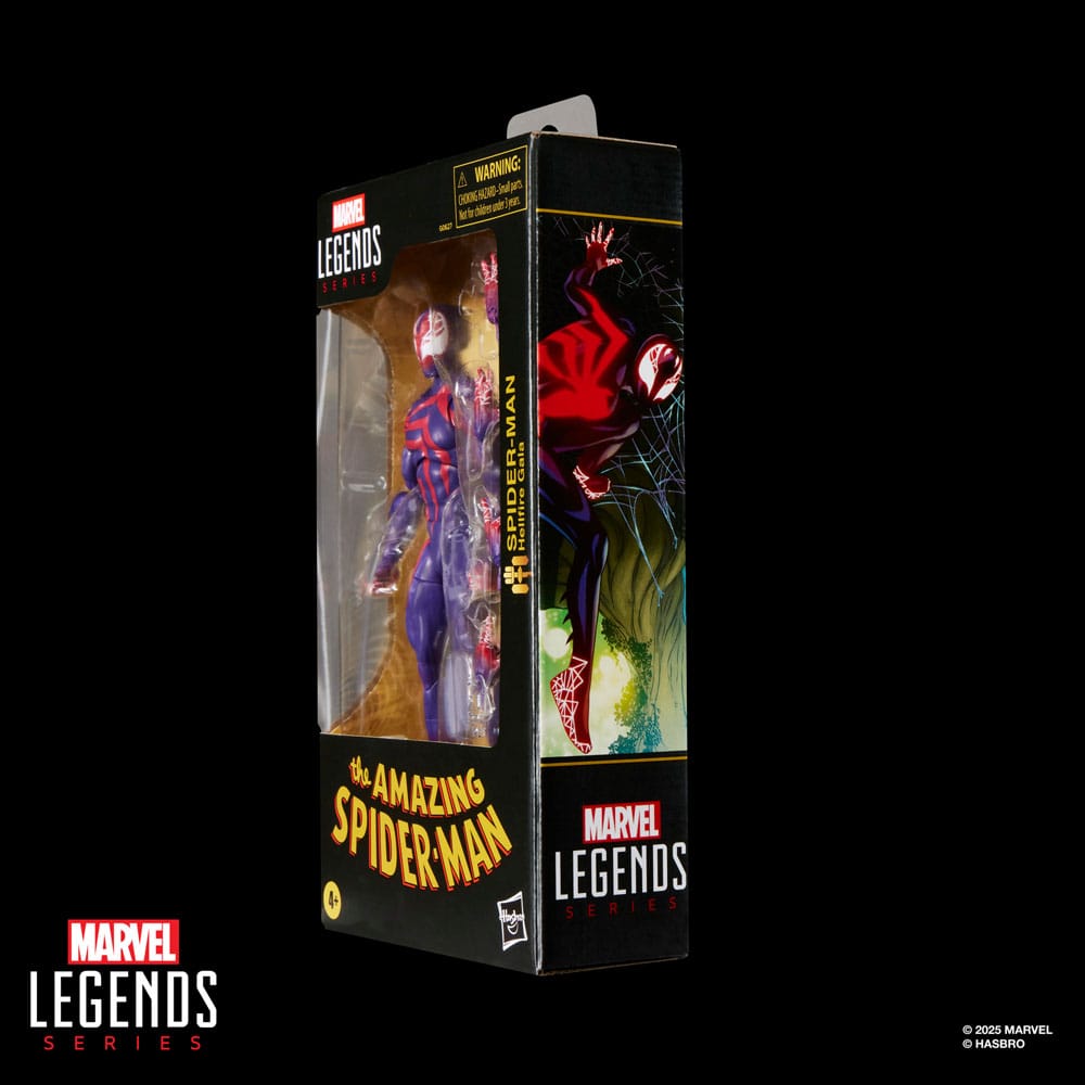 Figura hasbro marvel legends series the amazing spider - man hellfire gala