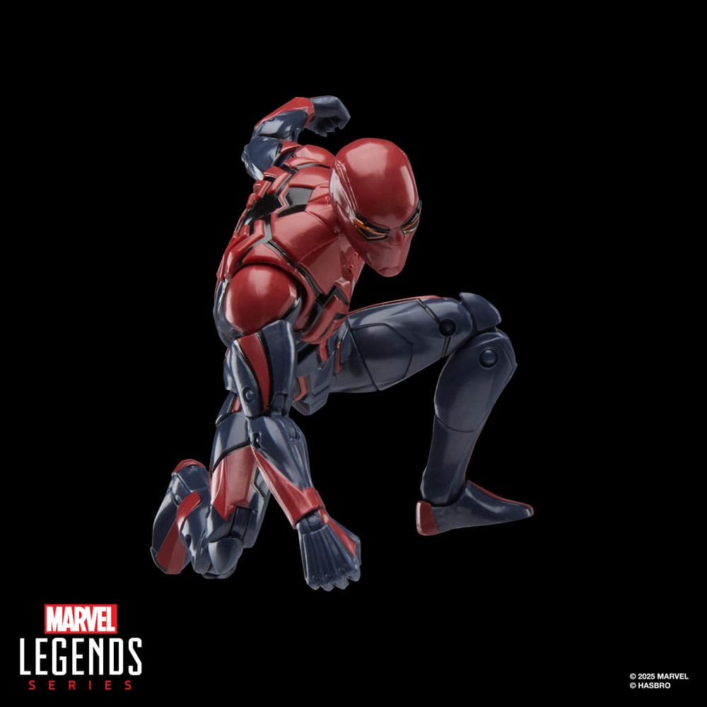 Figura hasbro marvel legends series gamerverse spider - man peter parker velocity suit