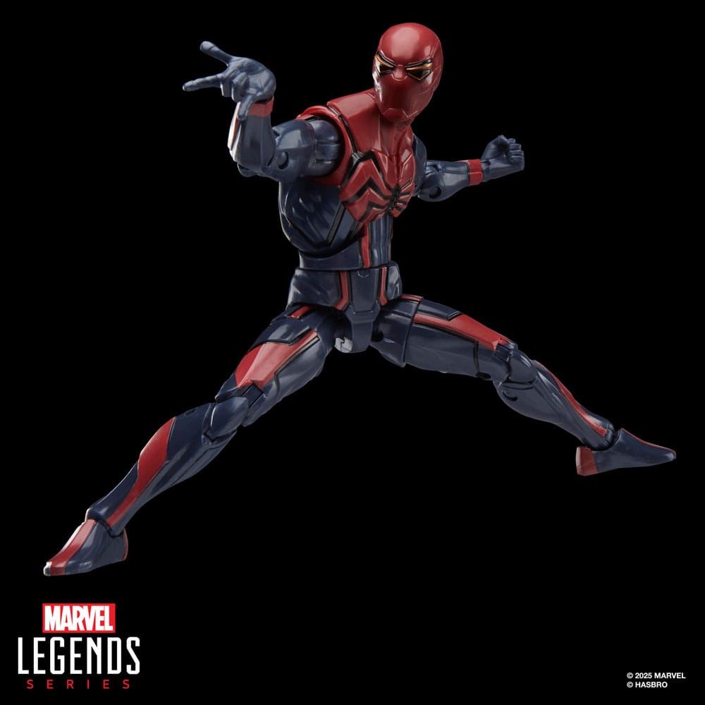 Figura hasbro marvel legends series gamerverse spider - man peter parker velocity suit