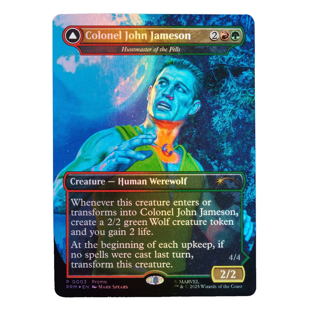 Figura Man-Wolf Magic The Gathering Spider-Man Marvel 15 cm