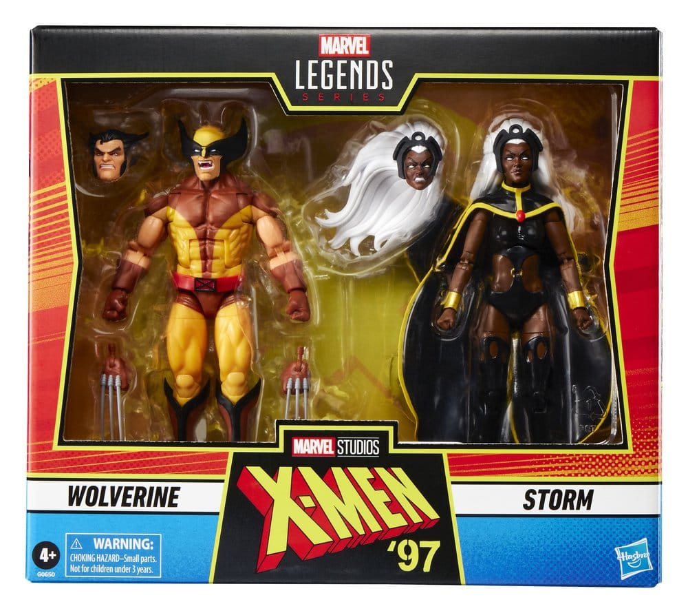 Marvel Legends Pack de 2 Figuras Storm & Wolverine 15 cm