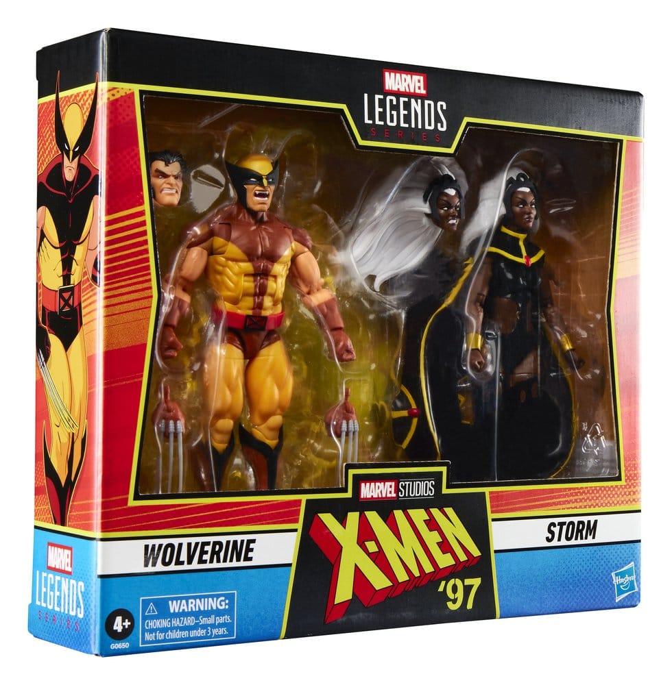 Marvel Legends Pack de 2 Figuras Storm & Wolverine 15 cm
