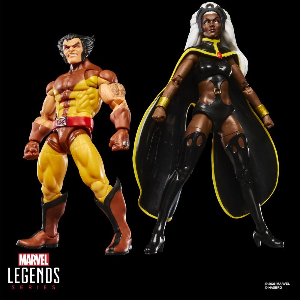 Marvel Legends Pack de 2 Figuras Storm & Wolverine 15 cm