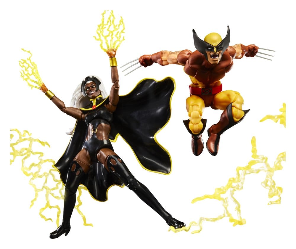 Marvel Legends Pack de 2 Figuras Storm & Wolverine 15 cm