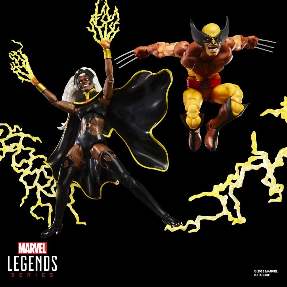 Marvel Legends Pack de 2 Figuras Storm & Wolverine 15 cm