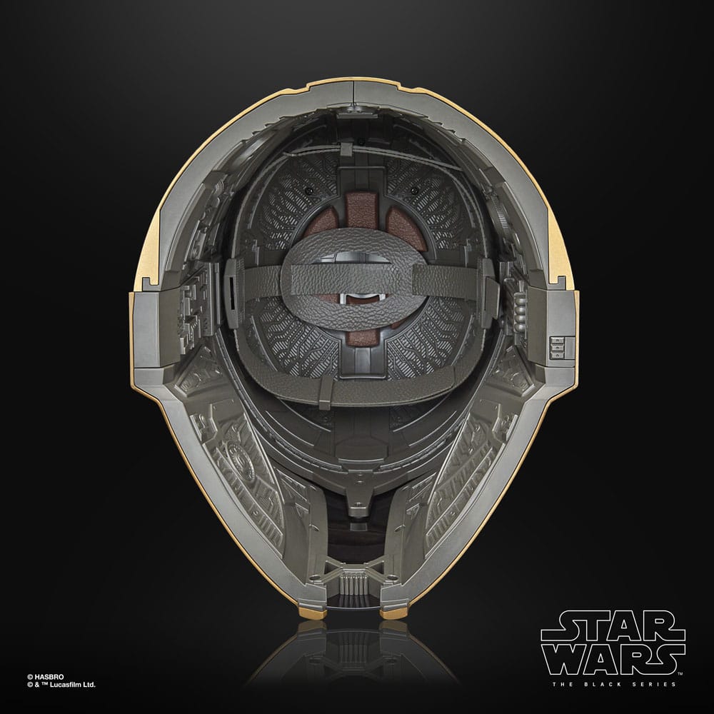 Star Wars: The Mandalorian Black Series Casco electrónico The Armorer