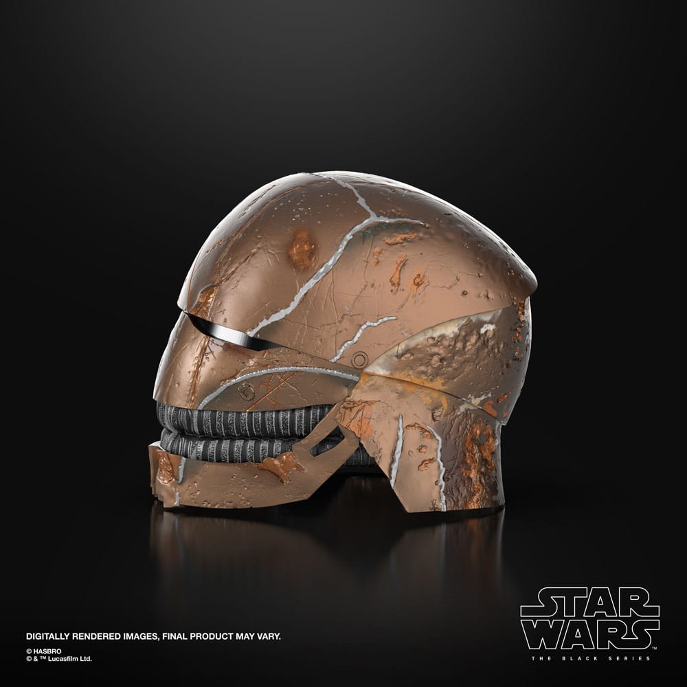 Réplica casco electrónico hasbro star wars the black series the stranger the acolyte