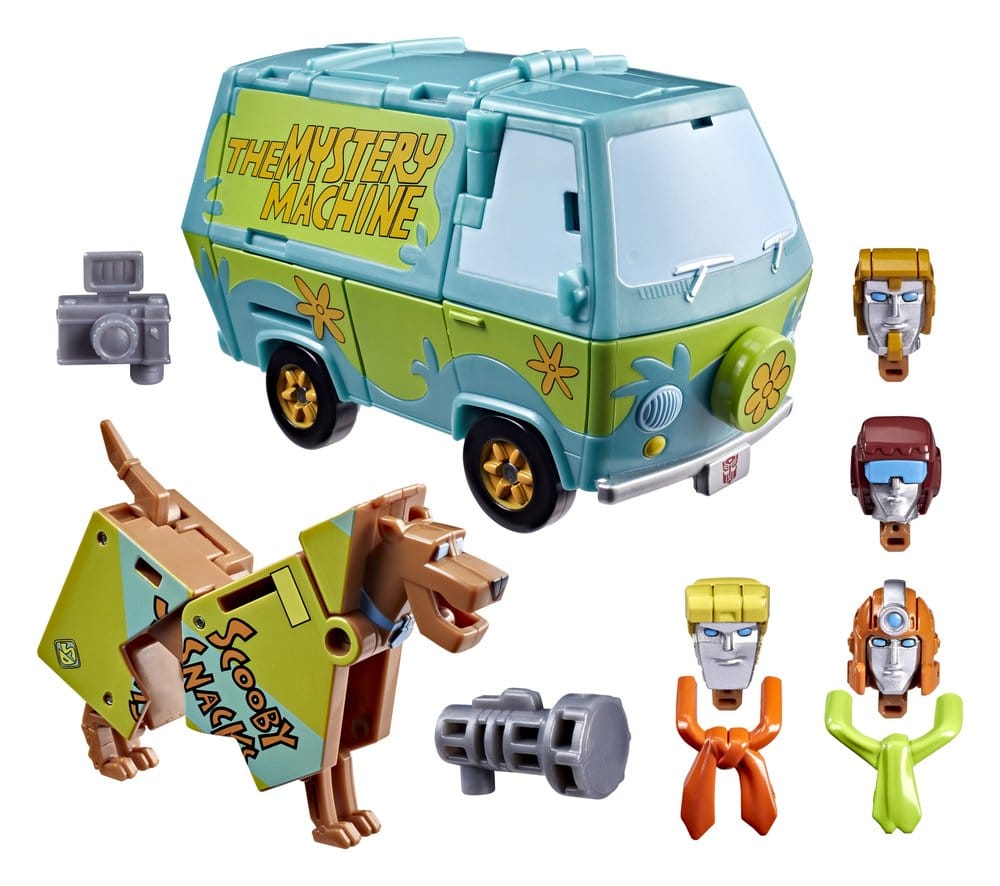 Transformers x Scooby-Doo Pack de 2 Figuras Mysterious Prime & Automutt 15 cm