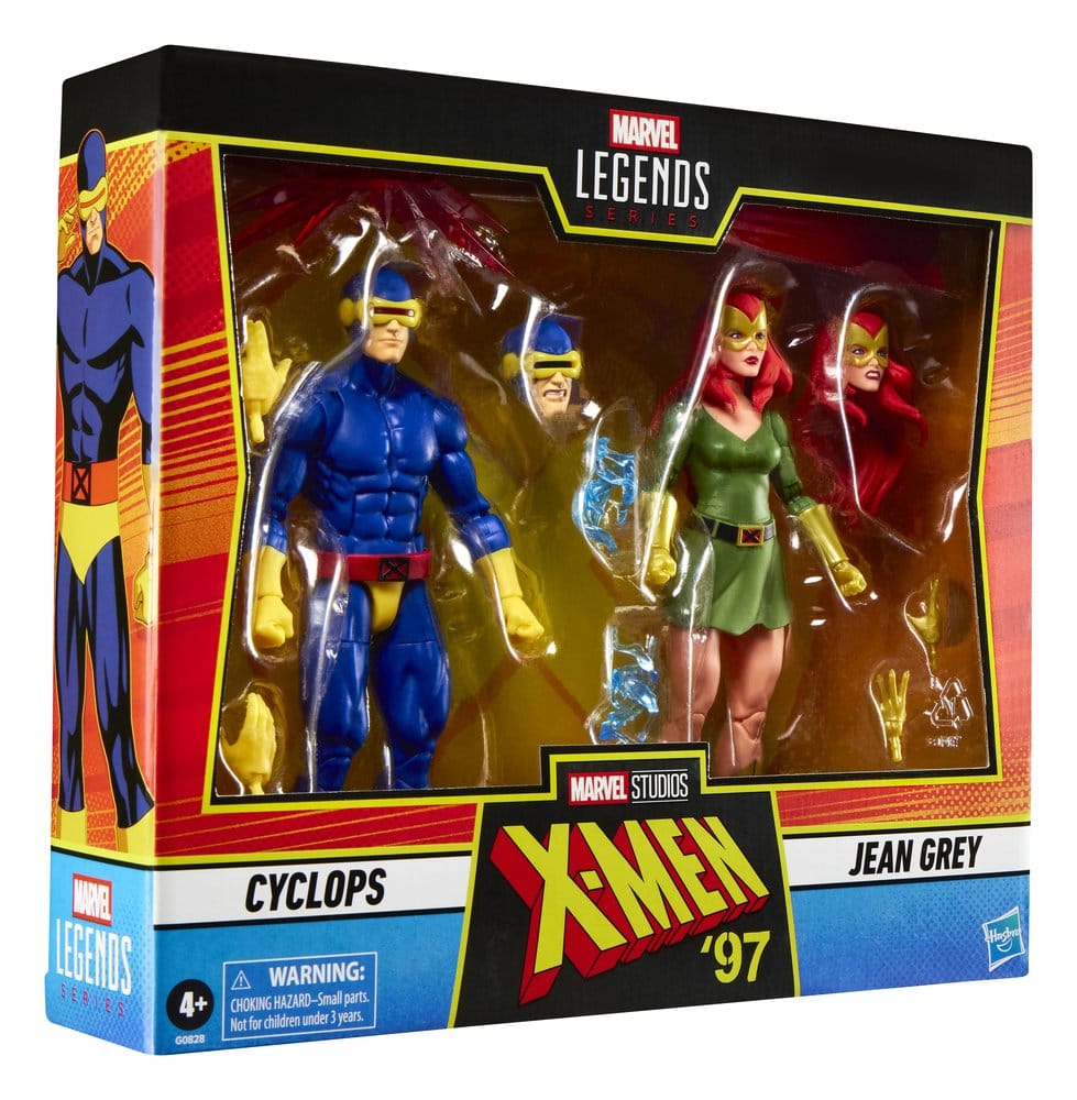 Marvel Legends Pack de 2 Figuras Cyclops & Jean Grey 15 cm