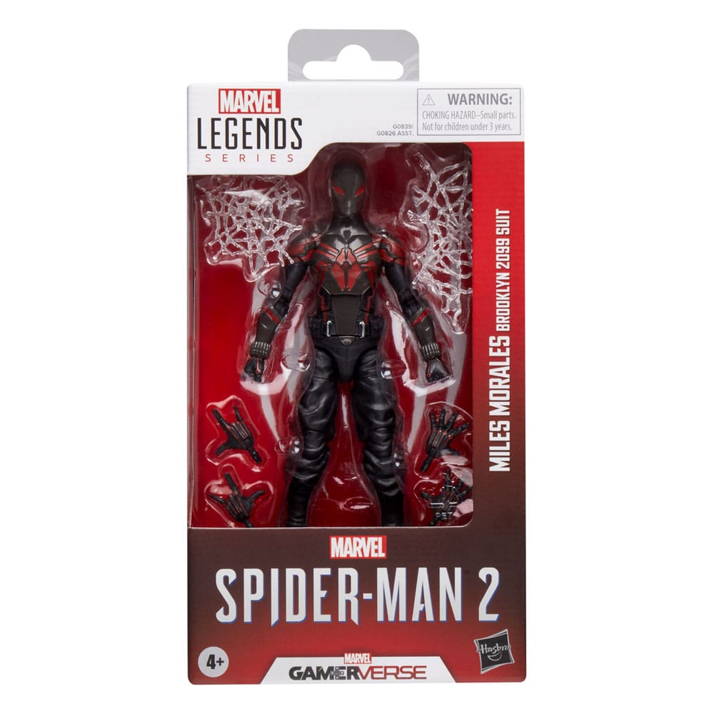 Figura hasbro marvel legends series spider - man 2 miles morales (brooklyn 2099 suit)