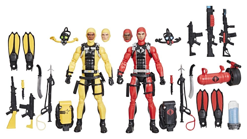 G.I. Joe Classified Series Pack de 2 Figuras #169 G.I. Joe Diver vs. Cobra Diver 15 cm