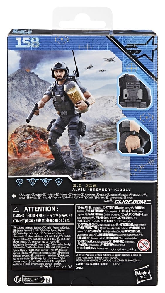 G.I. Joe Classified Series Figura #158 Alvin "Breaker" Kibbey 15 cm