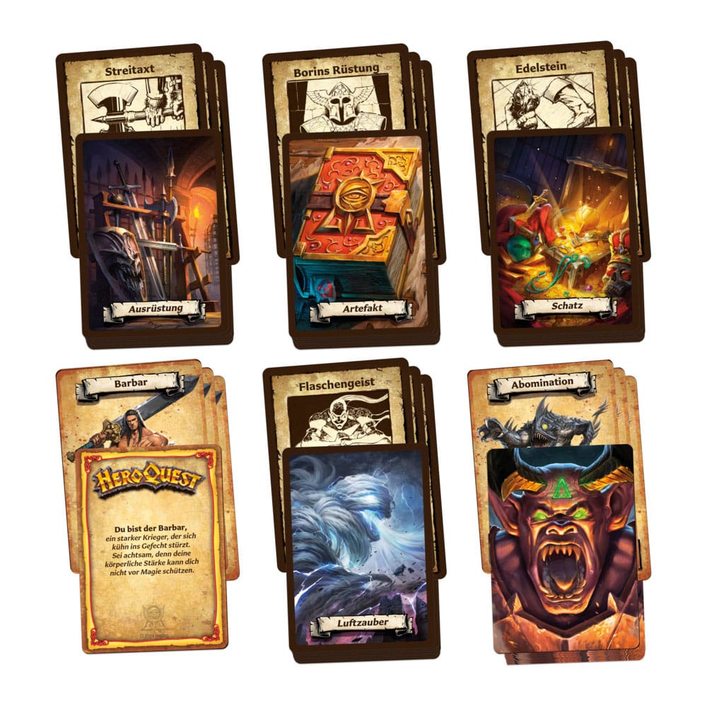 HeroQuest Juego de Mesa Der Aufbruch *Edición Aléman*