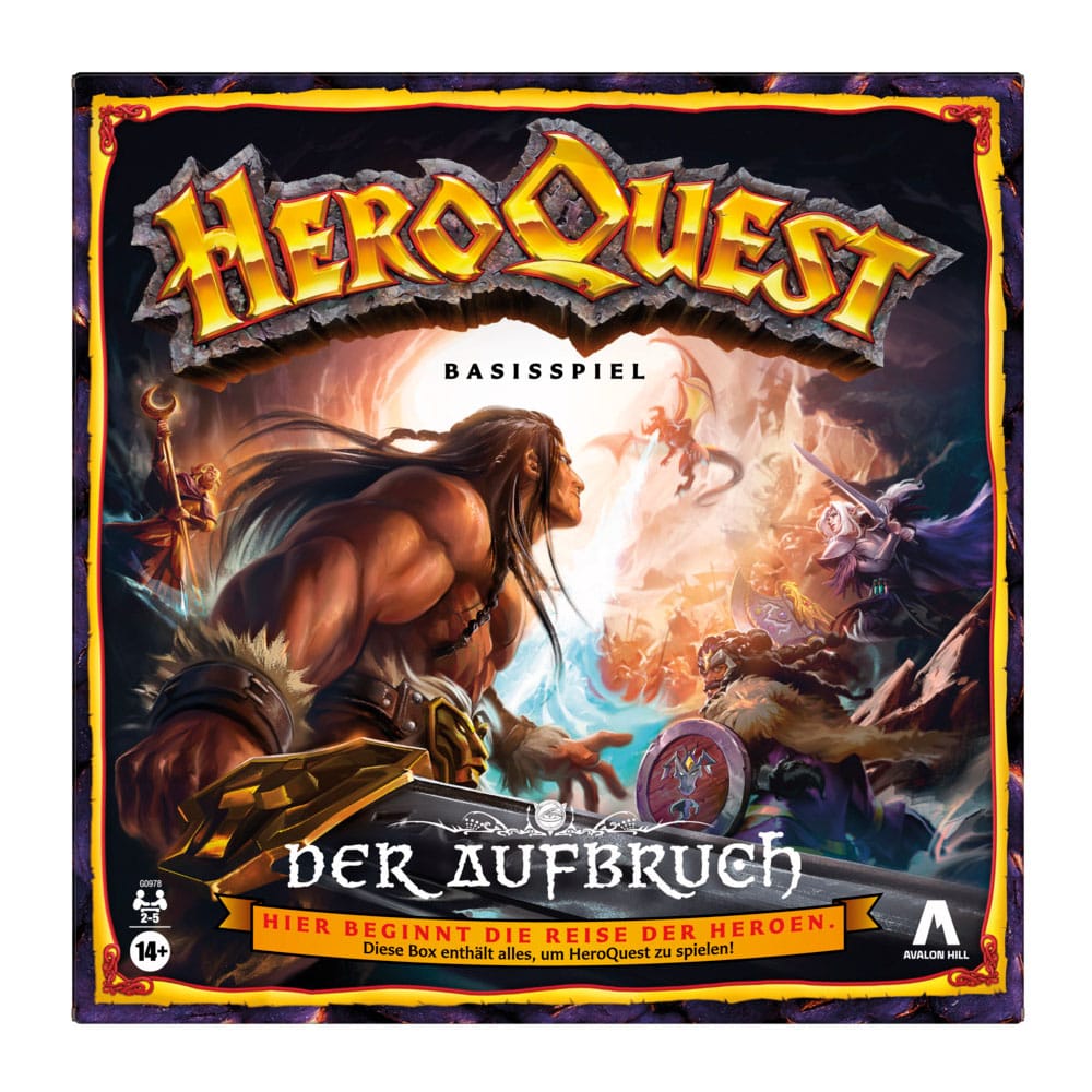 HeroQuest Juego de Mesa Der Aufbruch *Edición Aléman*