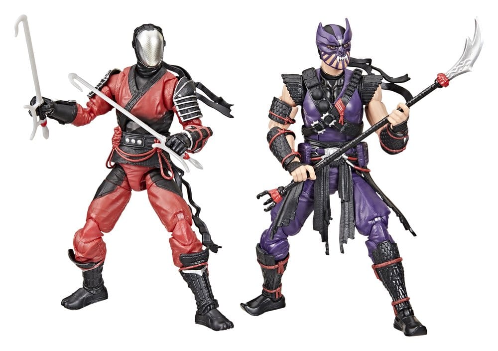 G.I. Joe Classified Series Pack de 2 Figuras #160 Cobra Ninjas Slice & Dice 15 cm Frikytopia