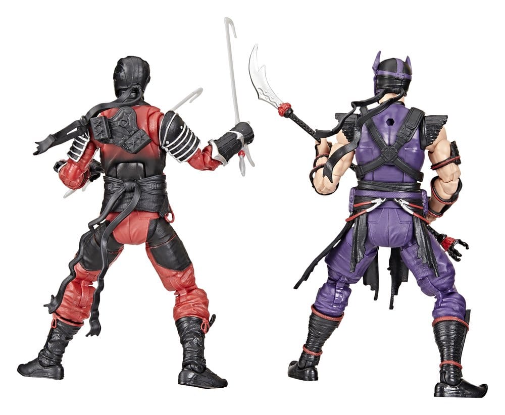 G.I. Joe Classified Series Pack de 2 Figuras #160 Cobra Ninjas Slice & Dice 15 cm