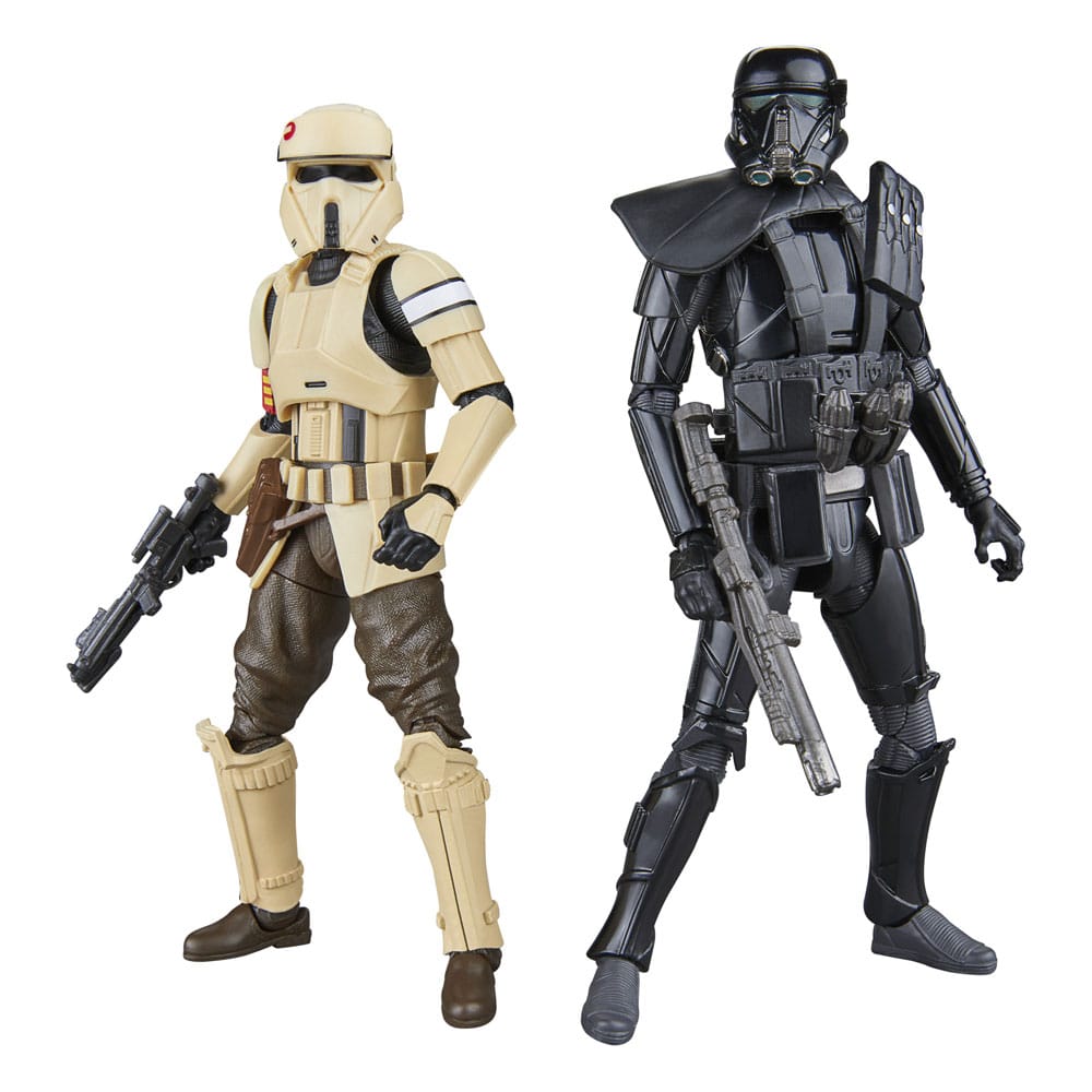 Star Wars: Rogue One Black Series Pack de 2 Figuras Shoretrooper & Death Trooper 15 cm Frikytopia