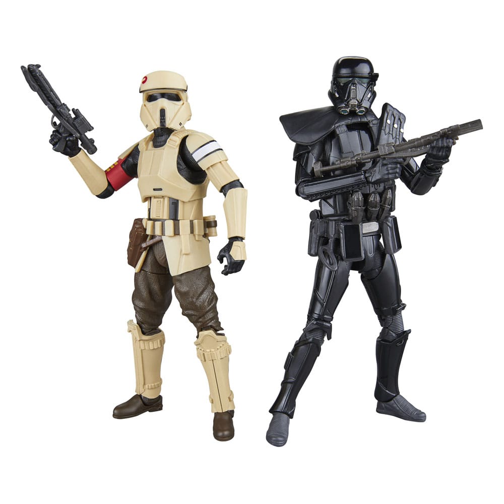 Star Wars: Rogue One Black Series Pack de 2 Figuras Shoretrooper & Death Trooper 15 cm
