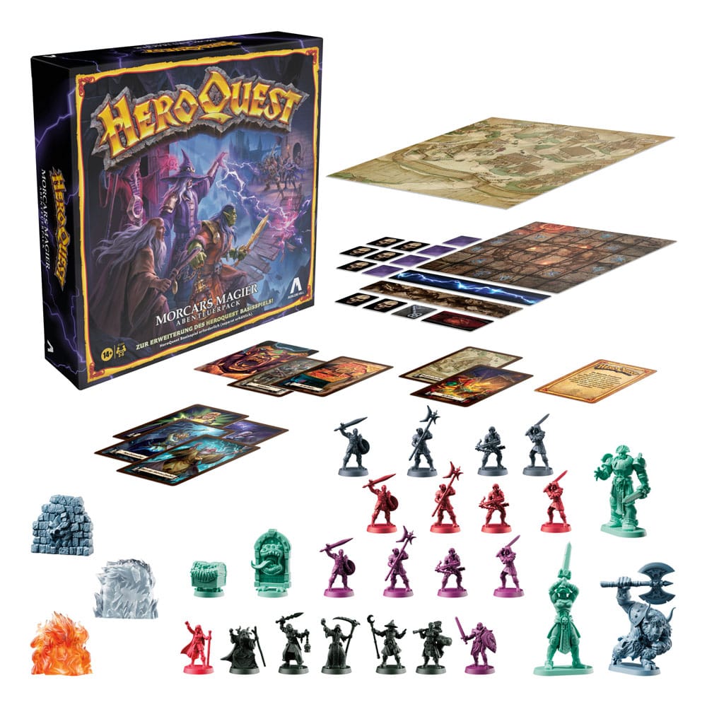 HeroQuest Expansión del Juego de Mesa Morcars Magier Pack de Misión *Edición Aléman*