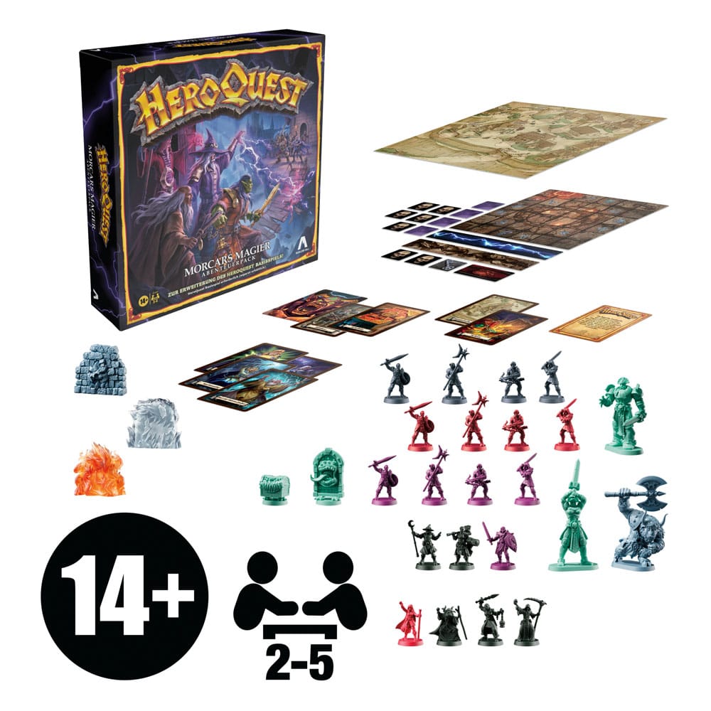 HeroQuest Expansión del Juego de Mesa Morcars Magier Pack de Misión *Edición Aléman*