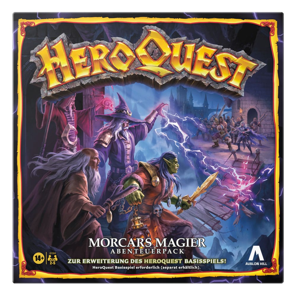 HeroQuest Expansión del Juego de Mesa Morcars Magier Pack de Misión *Edición Aléman*
