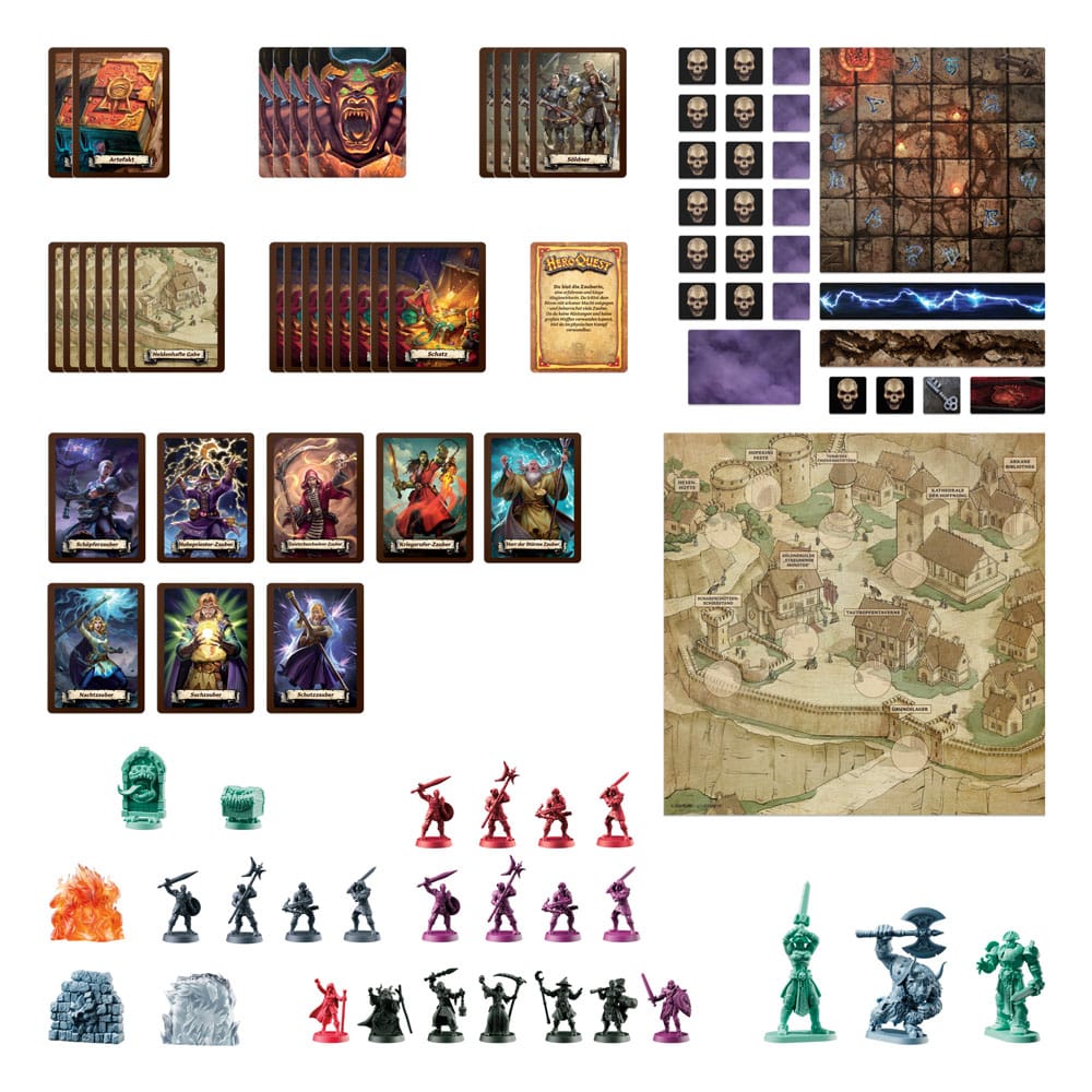 HeroQuest Expansión del Juego de Mesa Morcars Magier Pack de Misión *Edición Aléman*