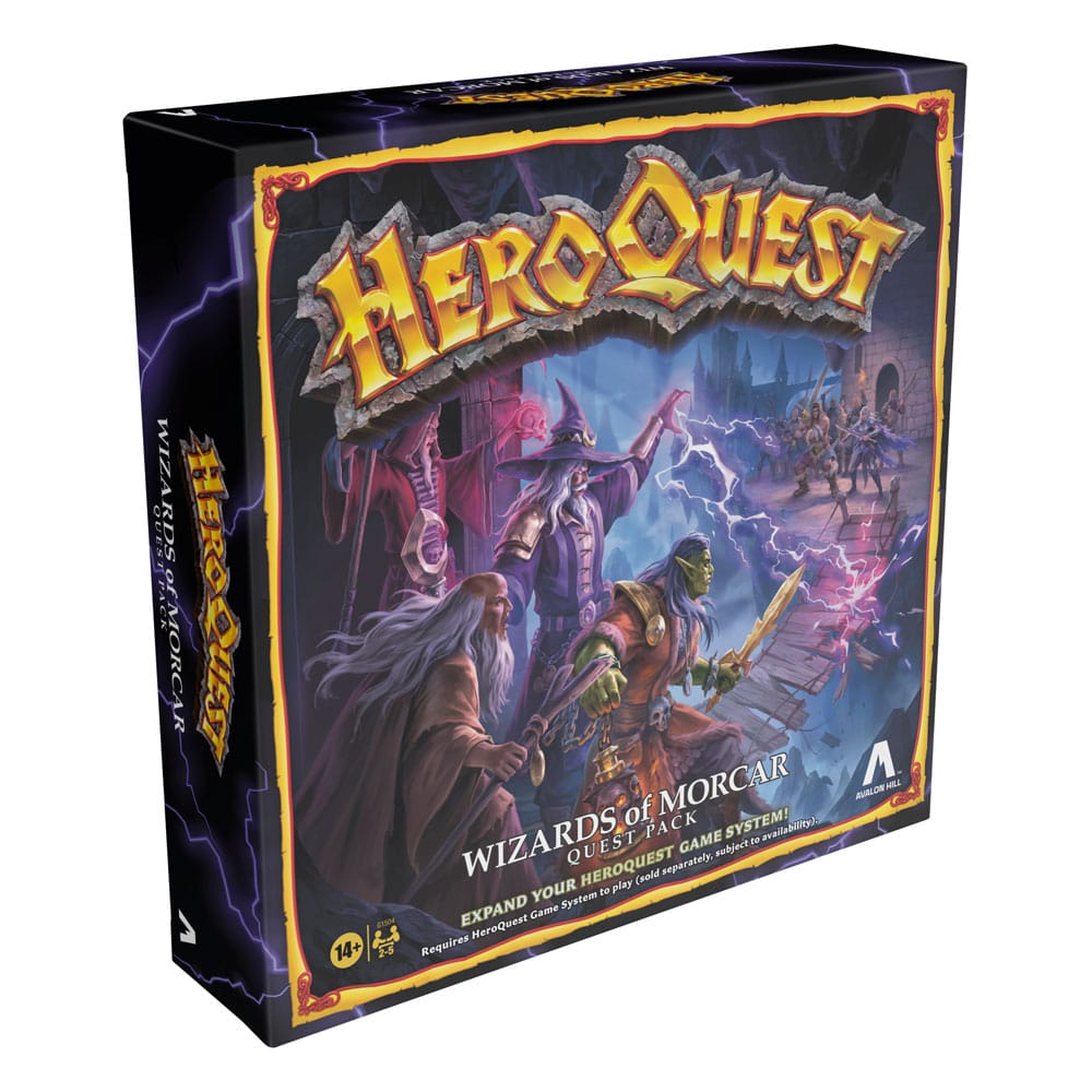 HeroQuest Expansión del Juego de Mesa Wizards of Morcar Pack de Misión *Edición Inglés* Frikytopia