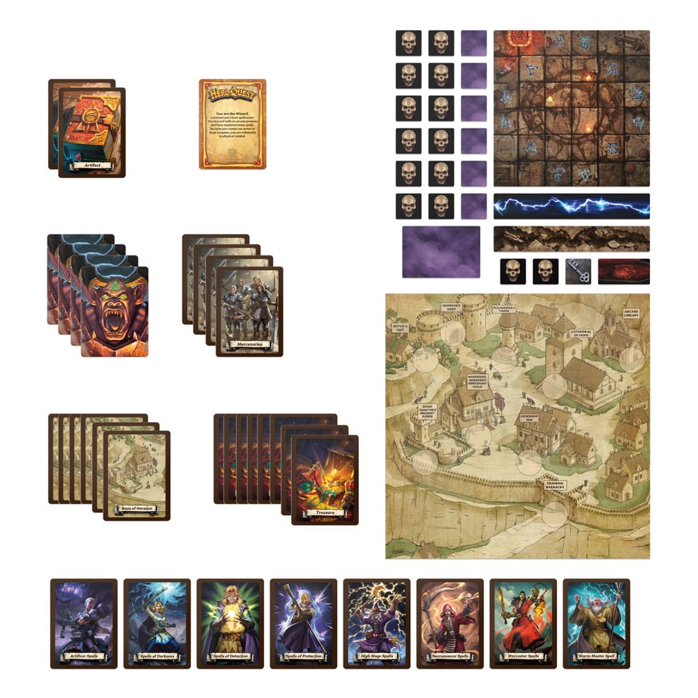 HeroQuest Expansión del Juego de Mesa Wizards of Morcar Pack de Misión *Edición Inglés*