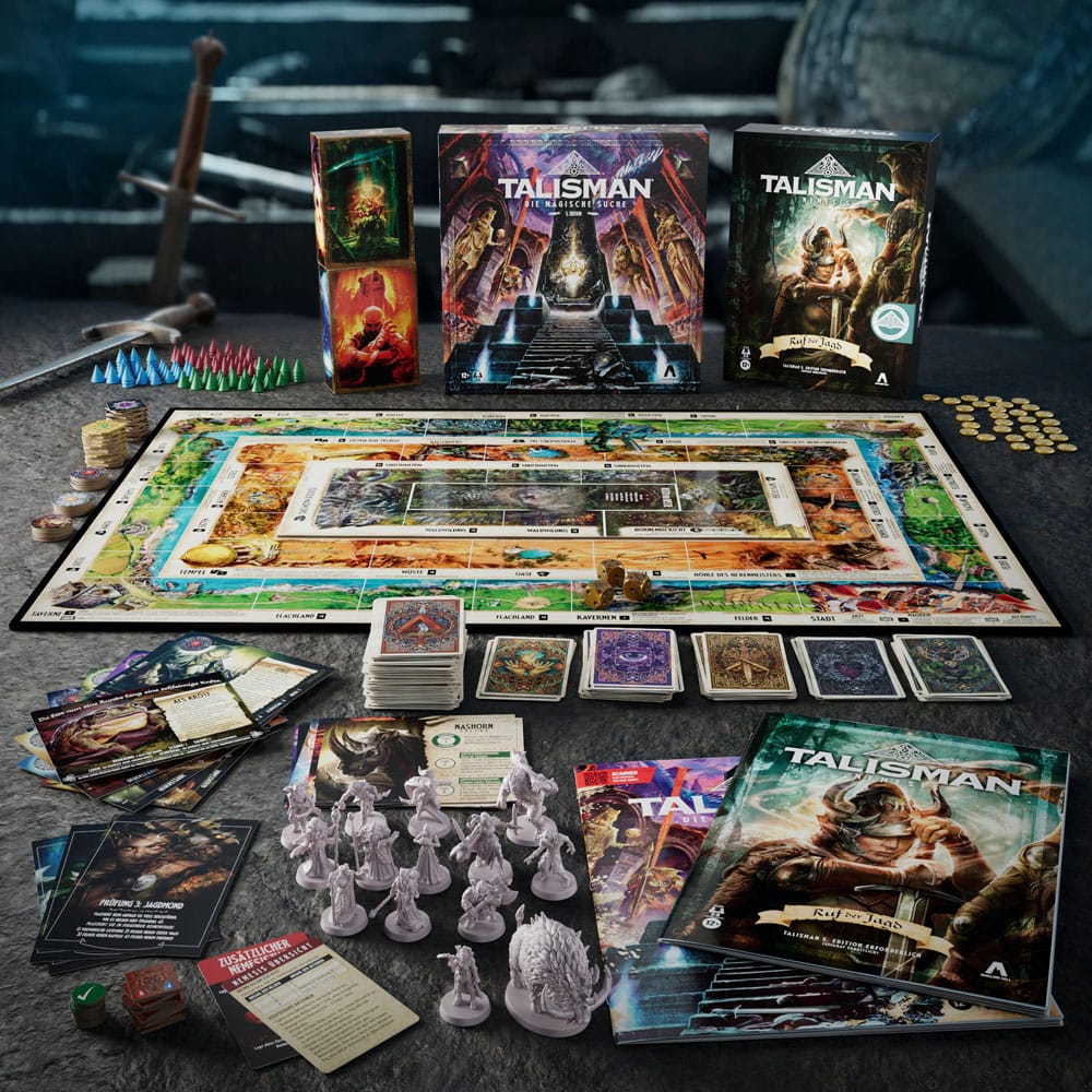 Talisman: Nemesis Expansión del Juego de Mesa Ruf der Jagd *Edición Aléman*