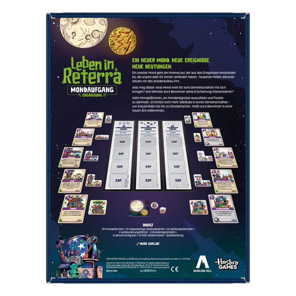 Leben in Reterra Expansión del Juego de Mesa Mondaufgang *Edición Aléman*