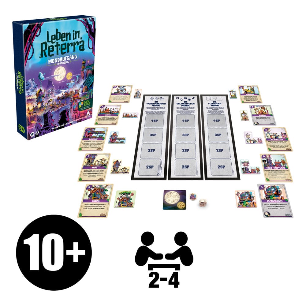 Leben in Reterra Expansión del Juego de Mesa Mondaufgang *Edición Aléman*
