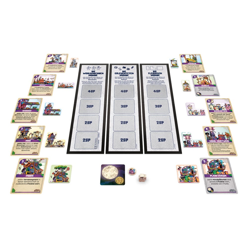 Leben in Reterra Expansión del Juego de Mesa Mondaufgang *Edición Aléman*