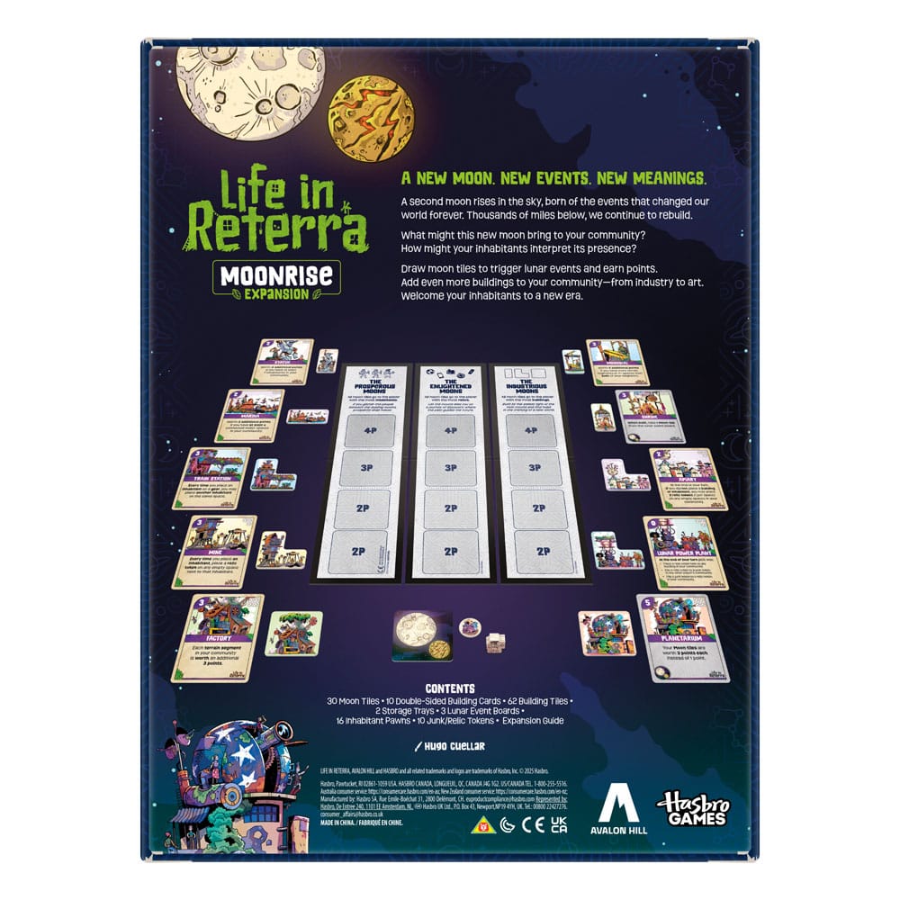 Life in Reterra Expansión del Juego de Mesa Moonrise *Edición Inglés*