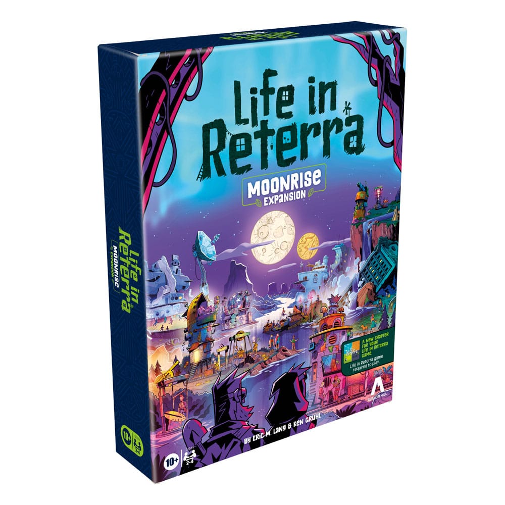 Life in Reterra Expansión del Juego de Mesa Moonrise *Edición Inglés*
