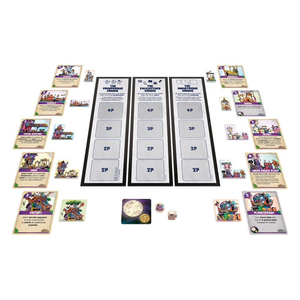 Life in Reterra Expansión del Juego de Mesa Moonrise *Edición Inglés*