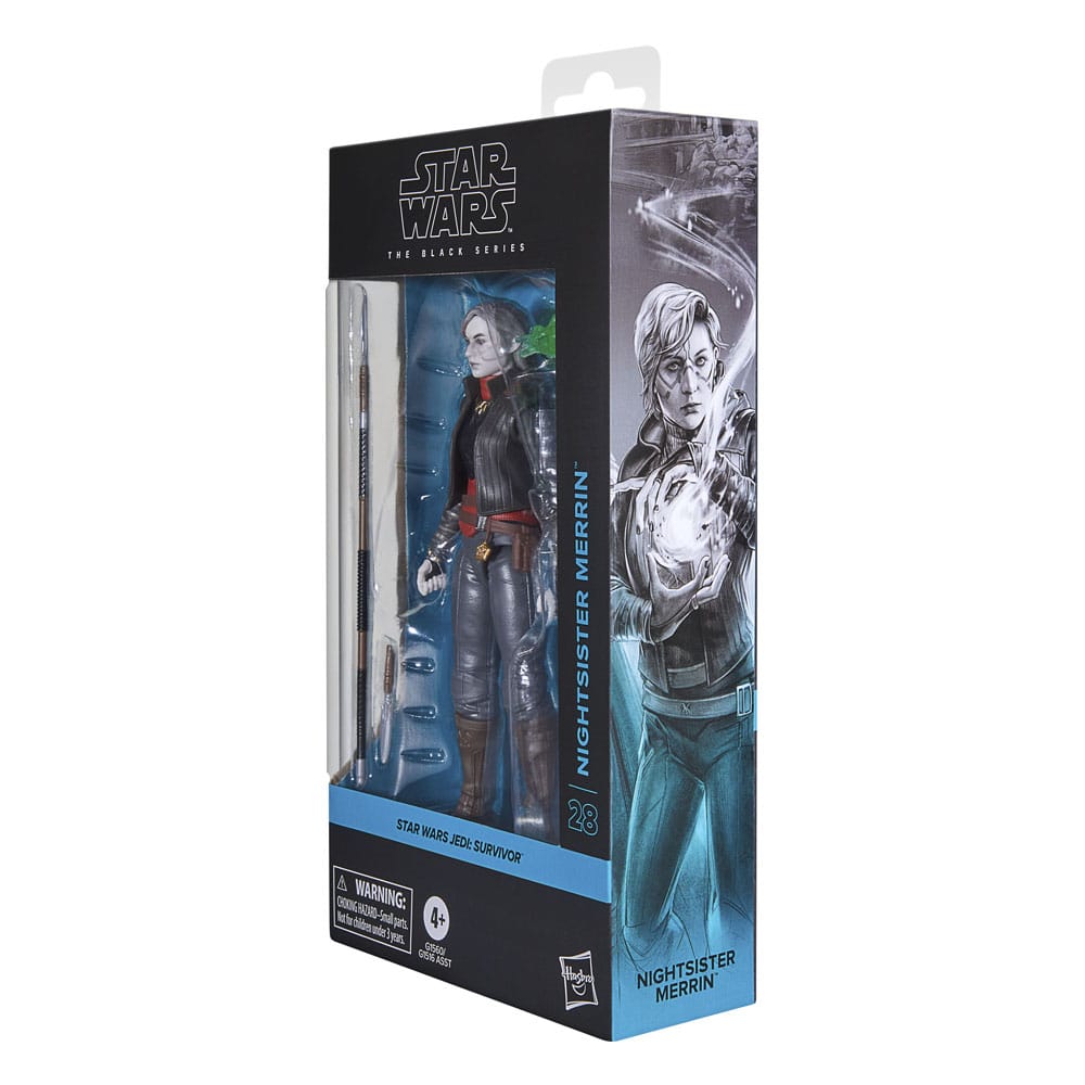 Figura hasbro star wars the black series jedi survivor nightsister merrin