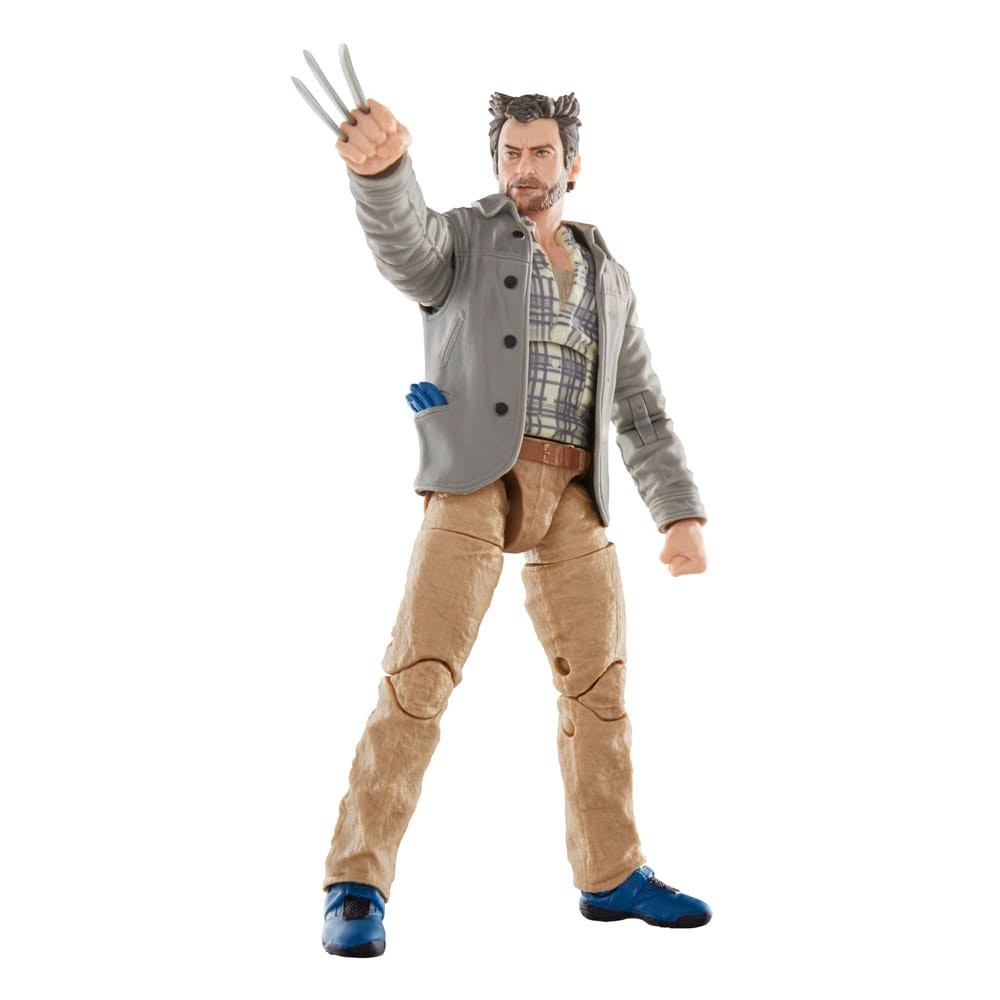 Figura Headpool with Marvels Logan Deadpool and Wolverine Marvel Legends