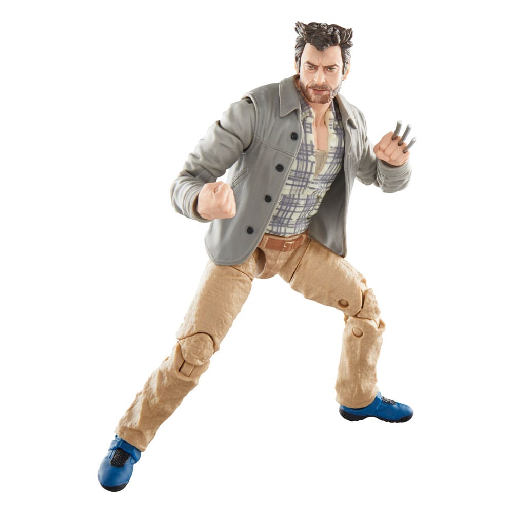 Figura Headpool with Marvels Logan Deadpool and Wolverine Marvel Legends