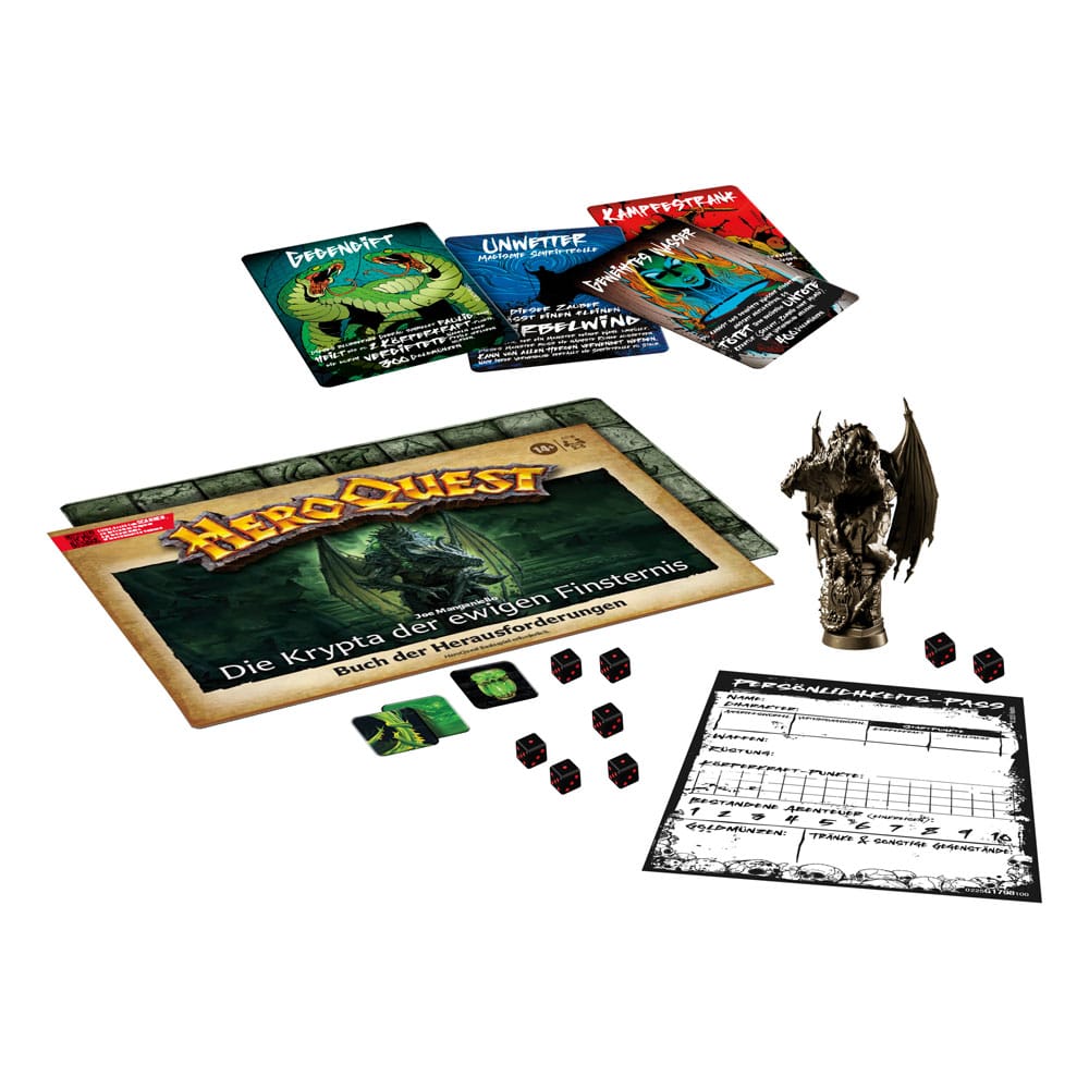 HeroQuest Expansión del Juego de Mesa Die Krypta der ewigen Finsternis Pack de Misión *Edición Aléman*