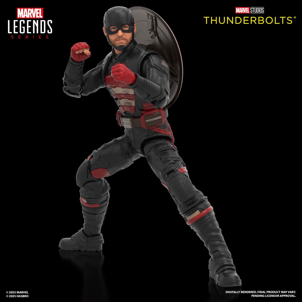 Figura Hasbro Marvel Studios Thunderbolts Marvel Legends Series John F Walker & Sentry 15 cm