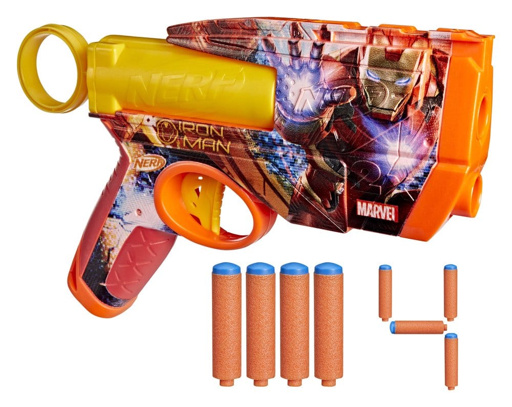 Marvel NERF Lanzador de Dardos Iron Man