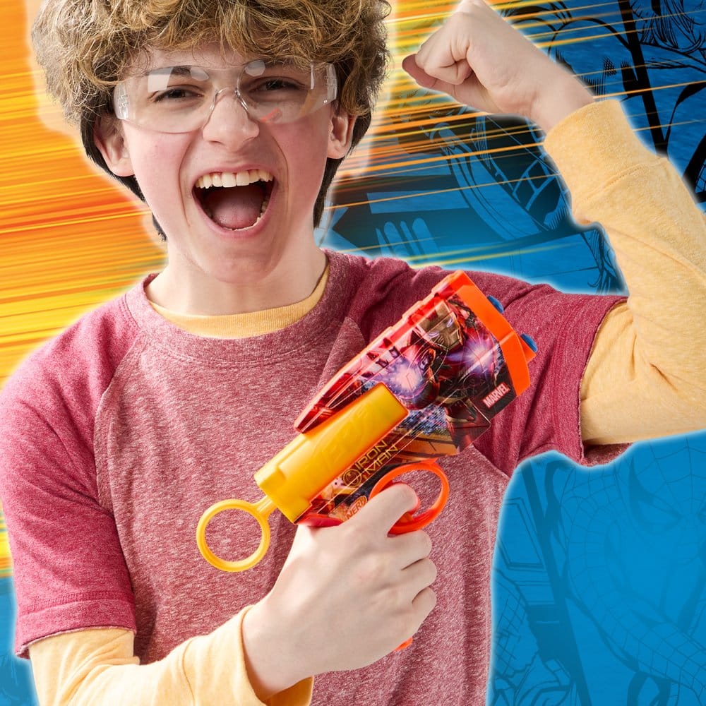 Marvel NERF Lanzador de Dardos Iron Man