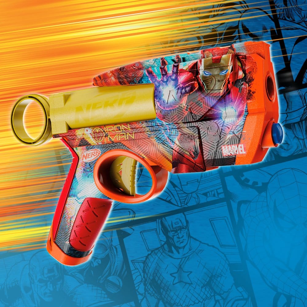 Marvel NERF Lanzador de Dardos Iron Man