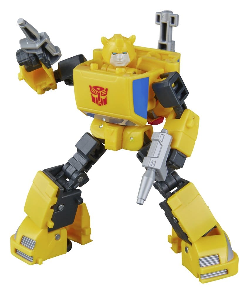 Figura articulada bumblebee clase deluxe transformers devastatión -  studio series 10 -5cm hasbro