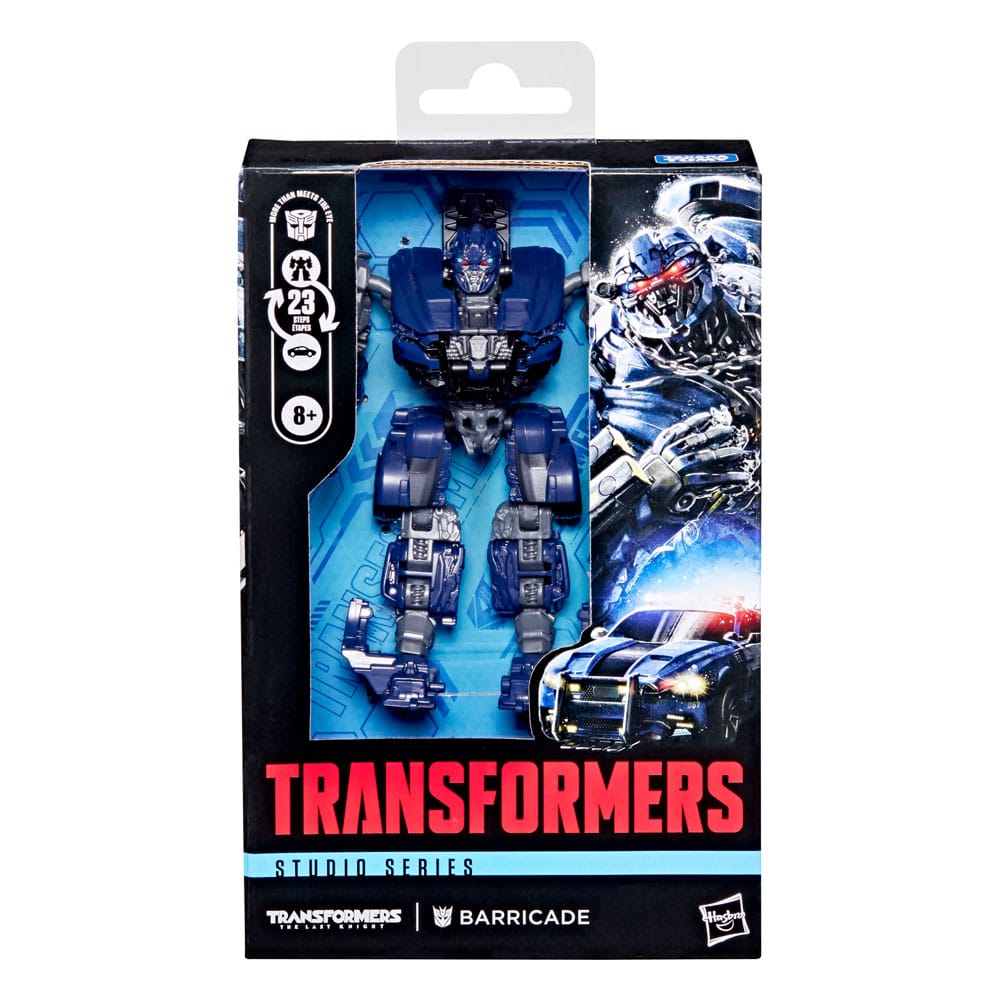 Transformers: el último caballero Studio Series Deluxe Class Figura Barricade 11 cm